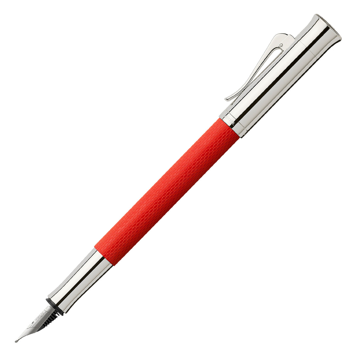 Graf Von Faber-Castell Guilloche Fountain Pen - India Red