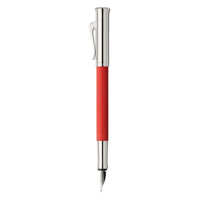 Graf Von Faber-Castell Guilloche Fountain Pen - India Red