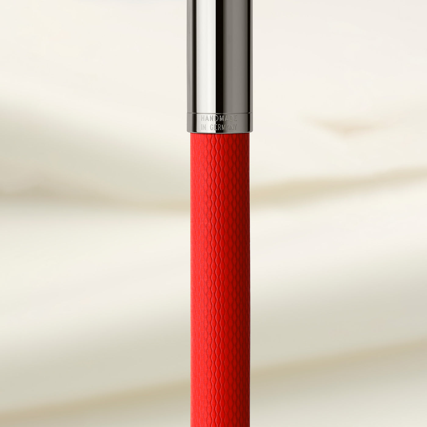 Graf Von Faber-Castell Guilloche Fountain Pen - India Red