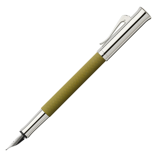 Graf Von Faber-Castell Guilloche Fountain Pen - Olive Green