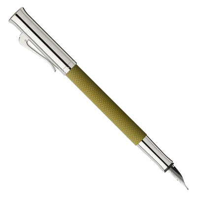 Graf Von Faber-Castell Guilloche Fountain Pen - Olive Green