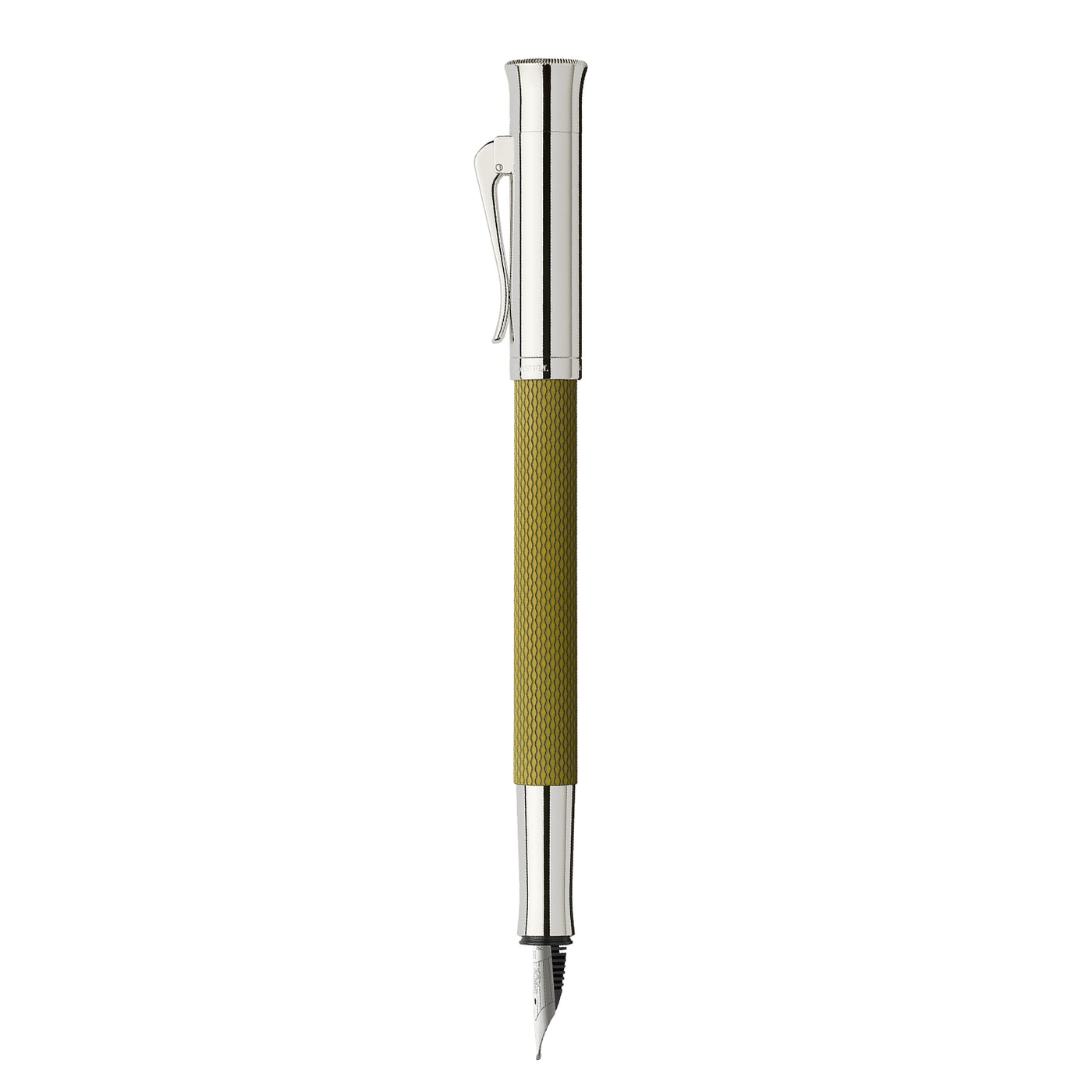 Graf Von Faber-Castell Guilloche Fountain Pen - Olive Green