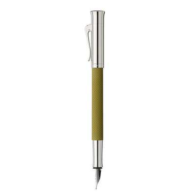 Graf Von Faber-Castell Guilloche Fountain Pen - Olive Green