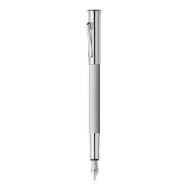 Graf Von Faber-Castell Guilloche Fountain Pen - Rhodium