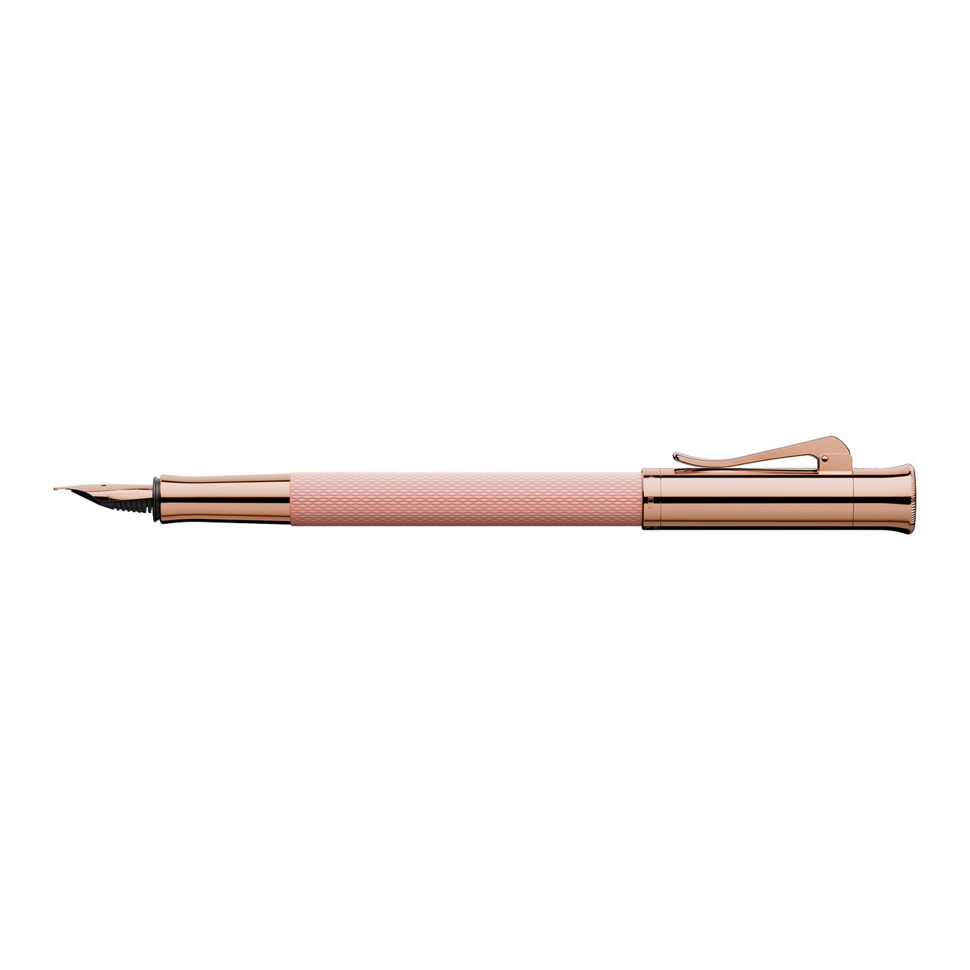 Graf Von Faber-Castell Guilloche Fountain Pen - Rose Blush 2