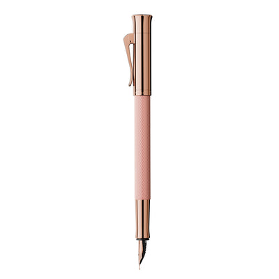 Graf Von Faber-Castell Guilloche Fountain Pen - Rose Blush 3