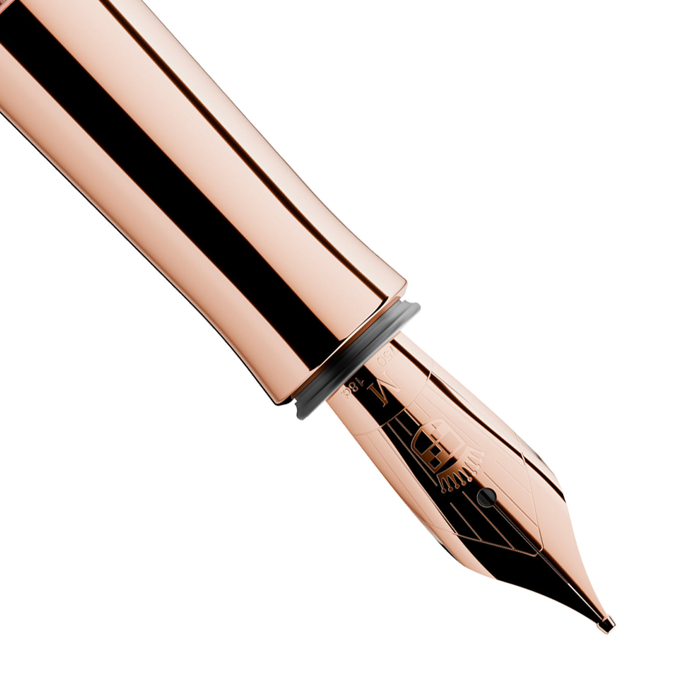 Graf Von Faber-Castell Guilloche Fountain Pen - Rose Blush 6