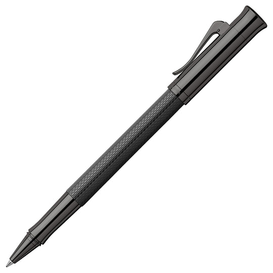 Graf Von Faber-Castell Guilloche Roller Ball Pen - Black Edition