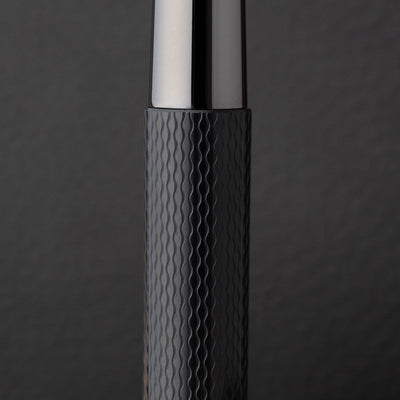 Graf Von Faber-Castell Guilloche Roller Ball Pen - Black Edition