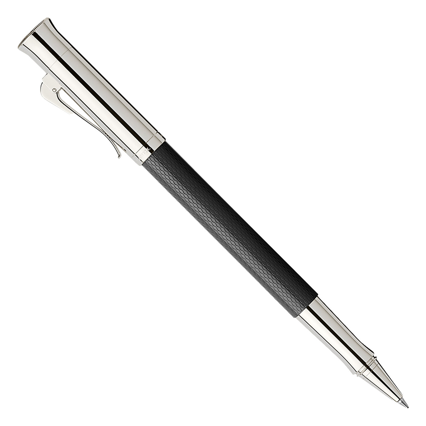 Graf Von Faber-Castell Guilloche Roller Ball Pen - Black 2