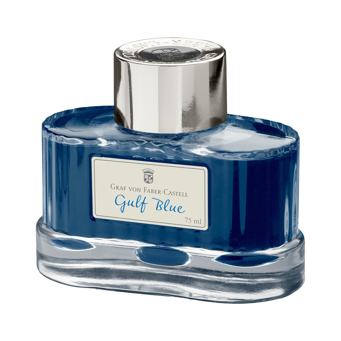 Graf Von Faber-Castell Gulf Blue Ink Bottle - 75ml