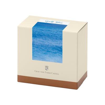 Graf Von Faber-Castell Gulf Blue Ink Bottle - 75ml