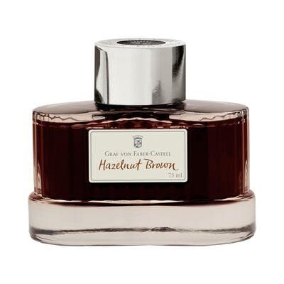 Graf Von Faber-Castell Hazelnut Brown Ink Bottle - 75ml