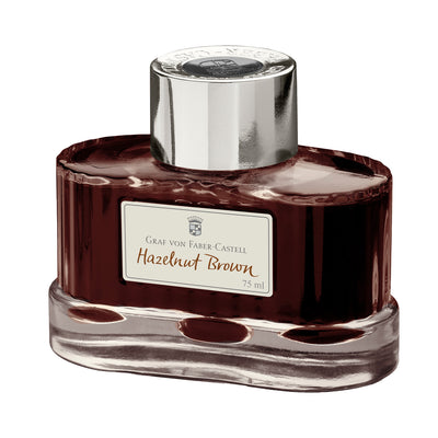 Graf Von Faber-Castell Hazelnut Brown Ink Bottle - 75ml