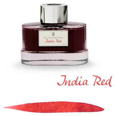 Graf Von Faber-Castell India Red Ink Bottle - 75ml