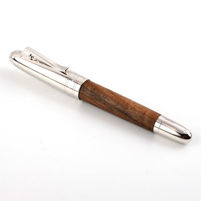 Graf Von Faber-Castell Magnum Fountain Pen - Caucasian Walnut Wood 9