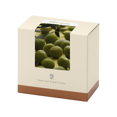 Graf Von Faber-Castell Olive Green Ink Bottle - 75ml