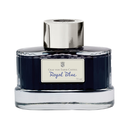 Graf Von Faber-Castell Royal Blue Ink Bottle - 75ml
