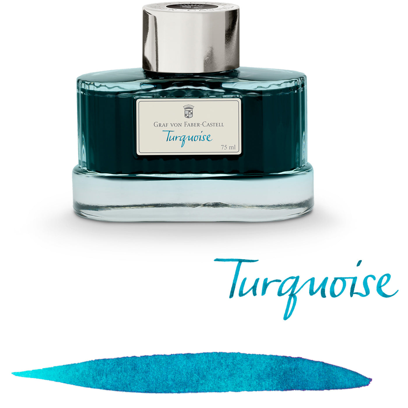 Graf Von Faber-Castell Turquoise Ink Bottle - 75ml