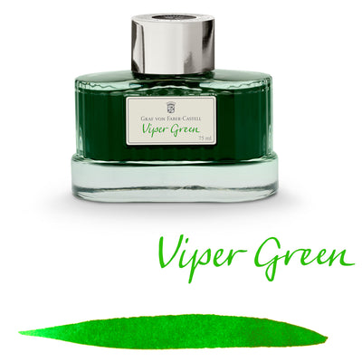 Graf Von Faber-Castell Viper Green Ink Bottle - 75ml