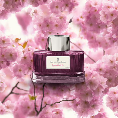 Graf Von Faber-Castell Yozakura Ink Bottle, Pink - 75ml
