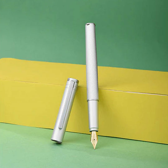 Hongdian H2 Fountain Pen - Silver CT