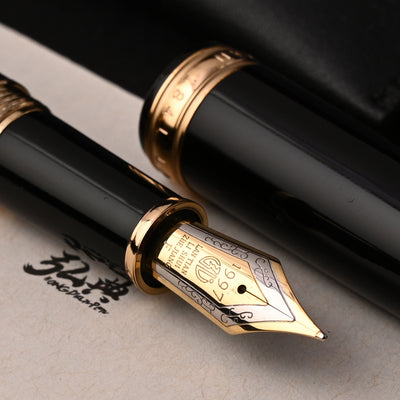 Hongdian 1841 Fountain Pen - Black GT 10