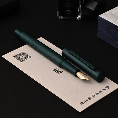 Hongdian 1851 Fountain Pen - Dark Green 7