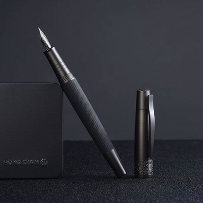 Hongdian 6013 Fountain Pen - Black 2