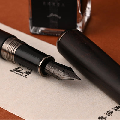 Hongdian 660 Wood Fountain Pen - Black 9