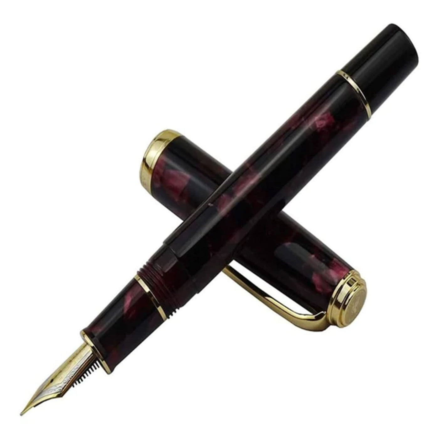 Hongdian N1 Fountain Pen - Red GT 1