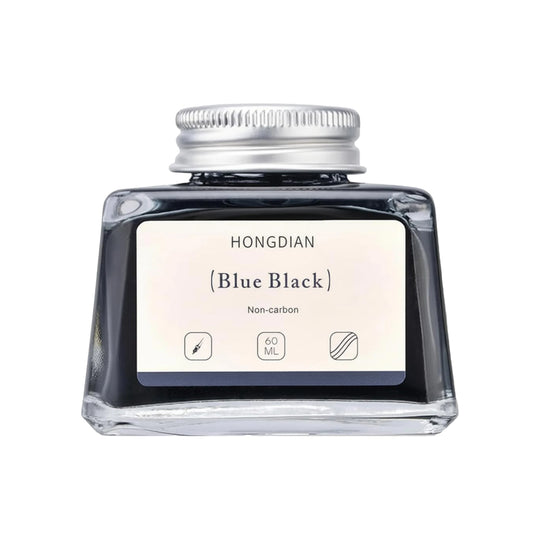 Hongdian Non Carbon Ink Bottle, Blue Black - 60ml