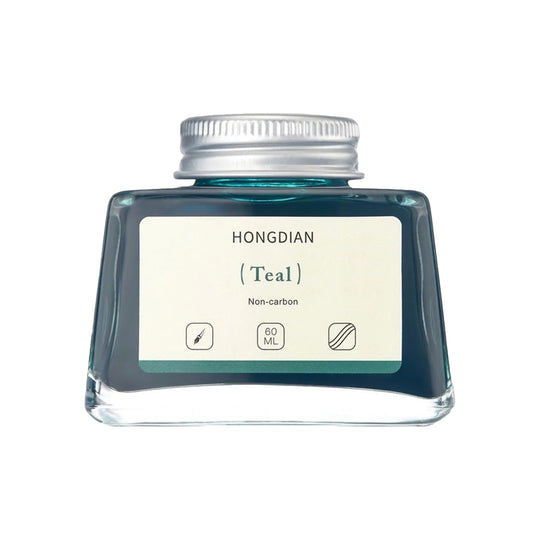 Hongdian Non Carbon Ink Bottle, Teal - 60ml