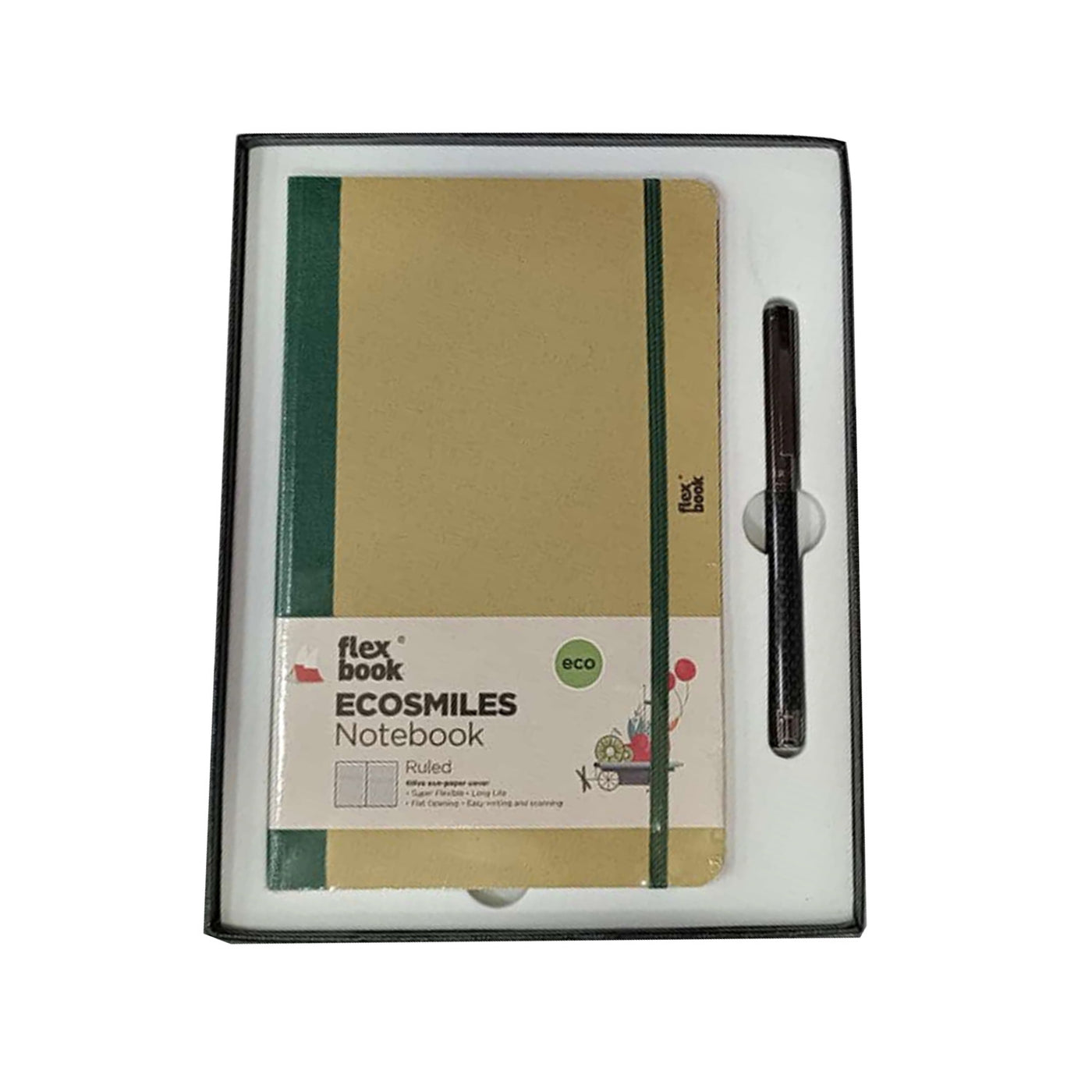 Horner Gift Set - Carboneo Titanium Roller Ball Pen with Notebook 6