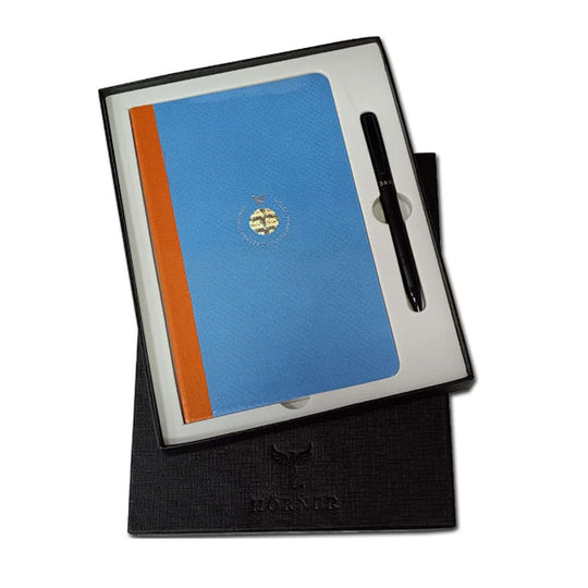 Horner Gift Set - Silva Titanium Ball Pen with Notebook