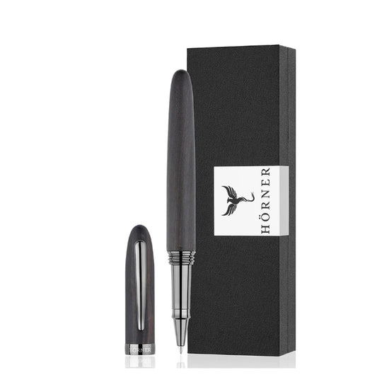 Horner Imperius Wood Roller Ball Pen - Black RT