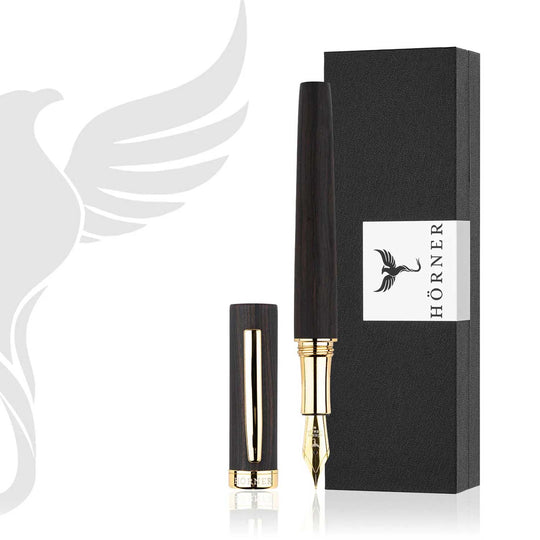 Horner Scriptum Fountain Pen - Ebony GT