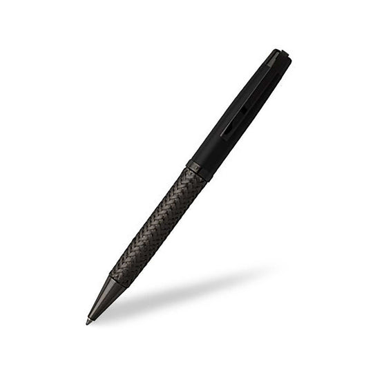Hugo Boss Fuse Ball Pen, Textured Black