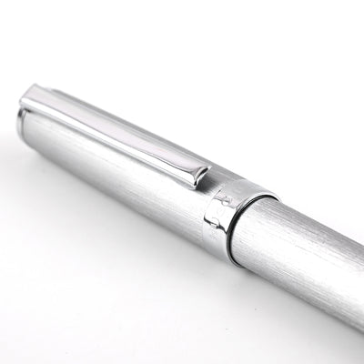 Hugo Boss Gear Ball Pen - Brushed Chrome CT 2