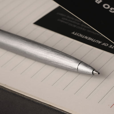 Hugo Boss Gear Ball Pen - Brushed Chrome CT 7