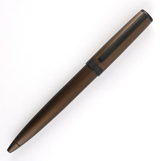 Hugo Boss Gear Ball Pen - Khaki PVD