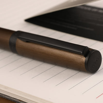 Hugo Boss Gear Ball Pen - Khaki PVD