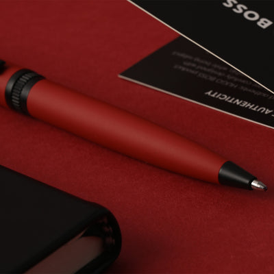 Hugo Boss Gear Matrix Ball Pen - Red PVD 6