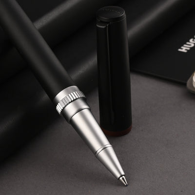 Hugo Boss Gear Roller Ball Pen - Black PVD