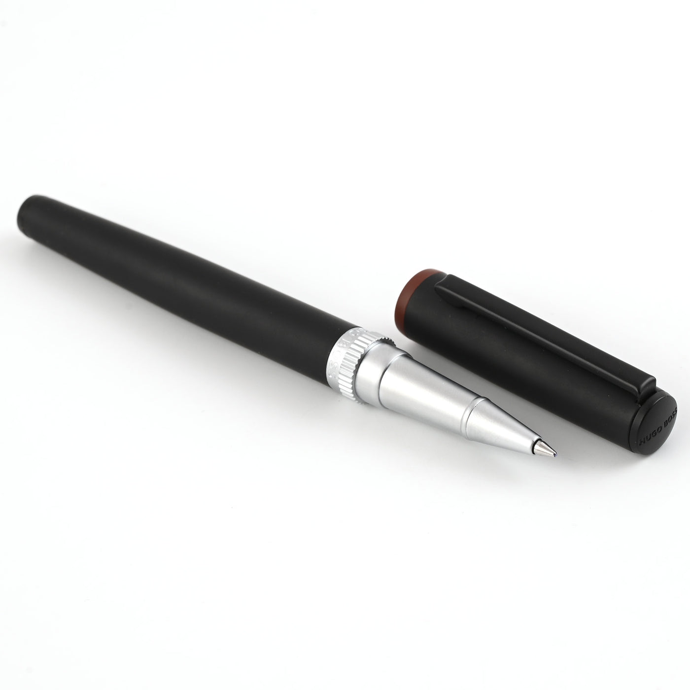 Hugo Boss Gear Roller Ball Pen - Black PVD