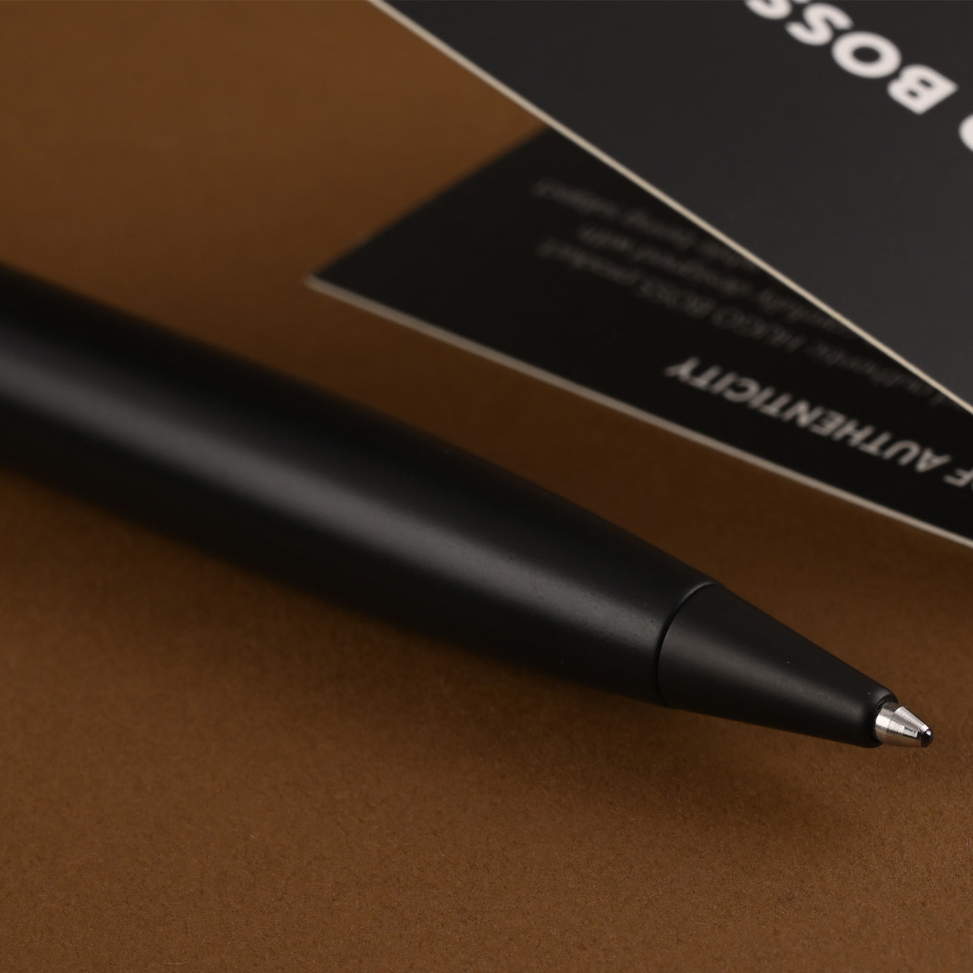 Hugo Boss Illussion Gear Ball Pen - Black PVD 7