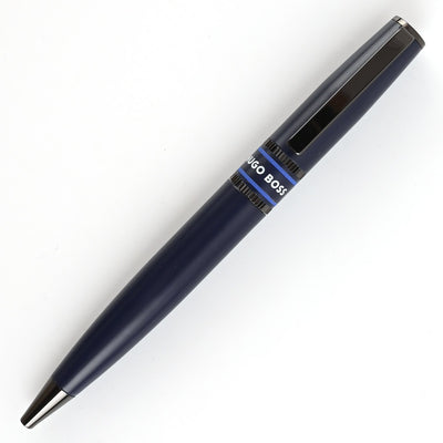 Hugo Boss Illussion Gear Ball Pen - Blue PVD 1