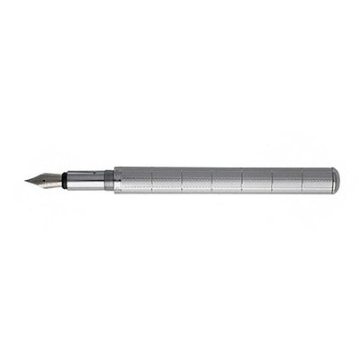 Hugo Boss Kite Fountain Pen Silver - Steel Nib 2