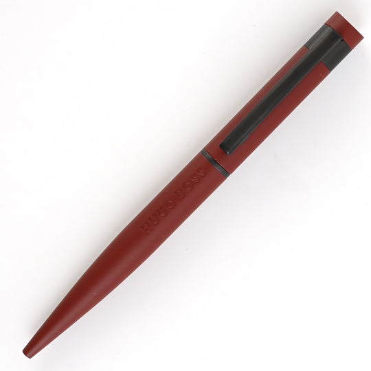 Hugo Boss Loop Ball Pen - Matte Red PVD
