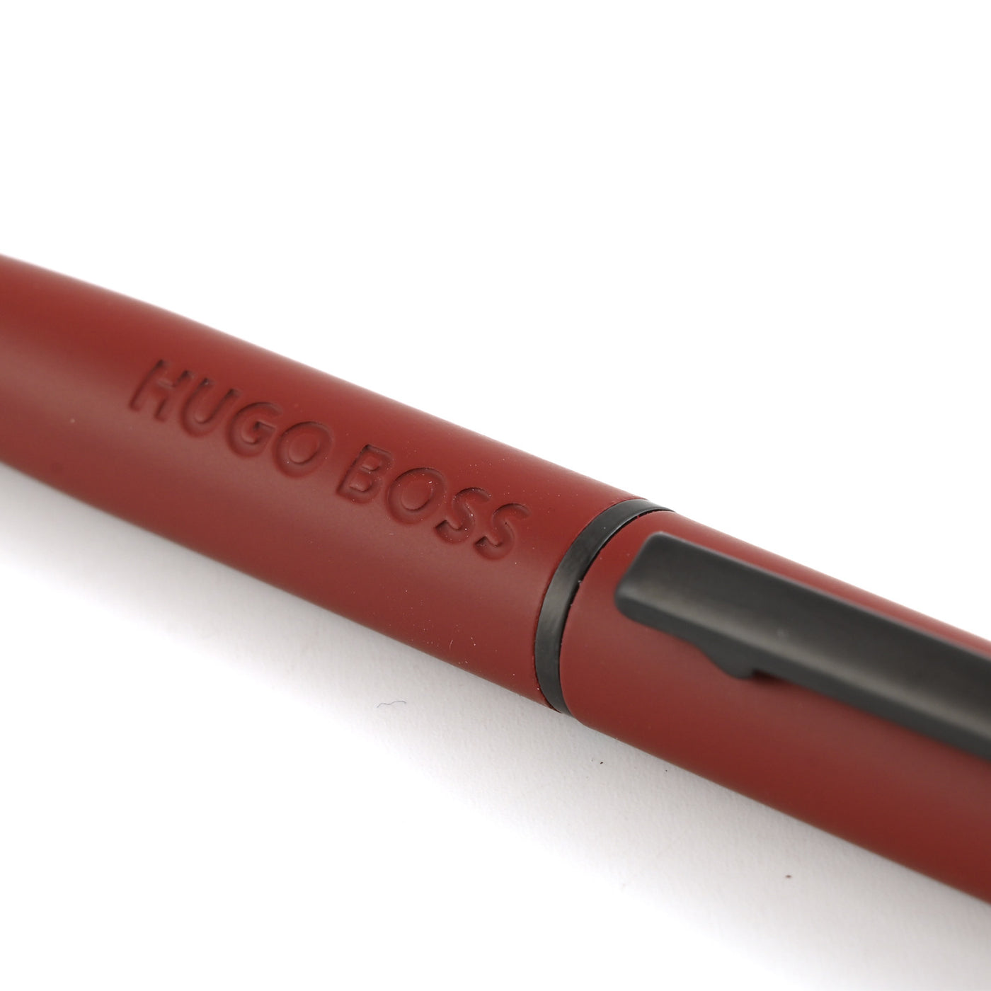Hugo Boss Loop Ball Pen - Matte Red PVD 4